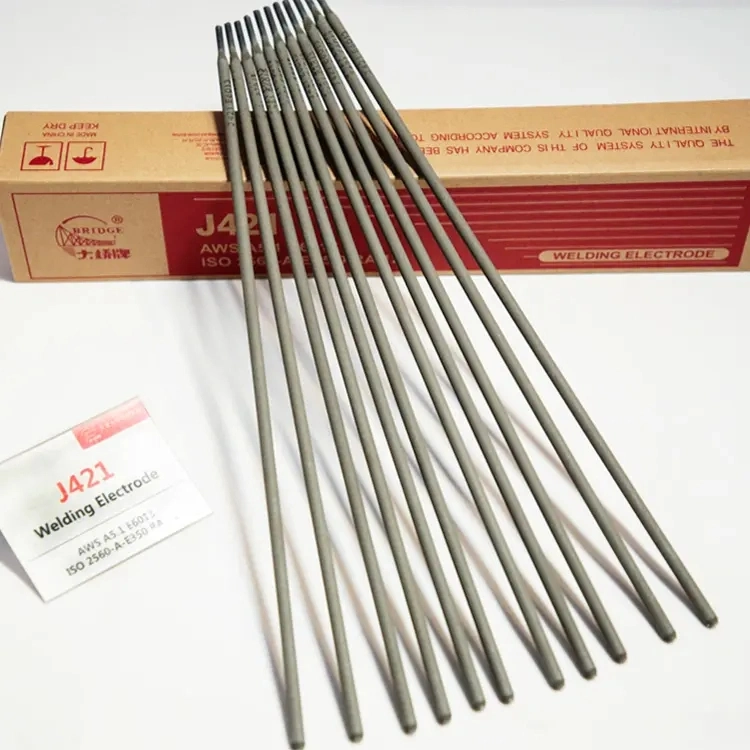 Welding Electrode E6013 1.6/2.0/2.5/3.2/4.0mm Hot Selling Factory Price Welding Rod Welding Carbon Steel Materials E6013 E7018