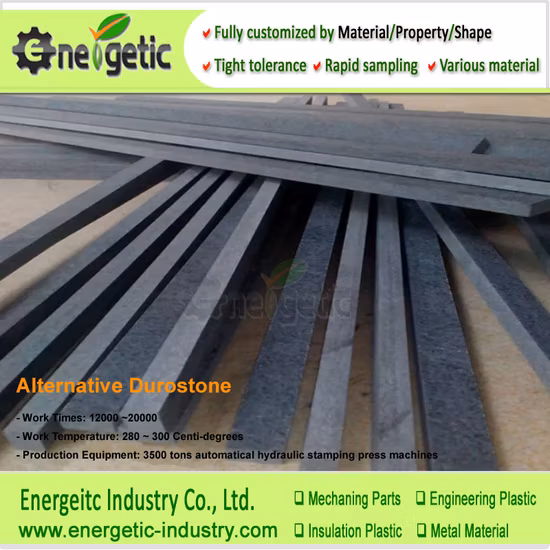 Material de Durostone de 2-30 mm de espessura com resistência a altas temperaturas, Folha de Durostone preta para fixação SMT, Material de Durostone, Material de paletas de solda de onda, Wa